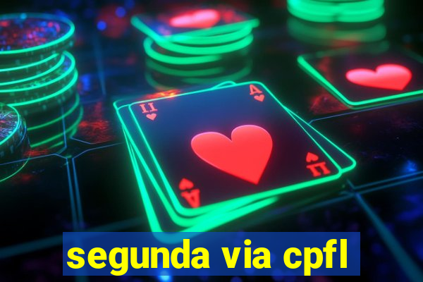 segunda via cpfl